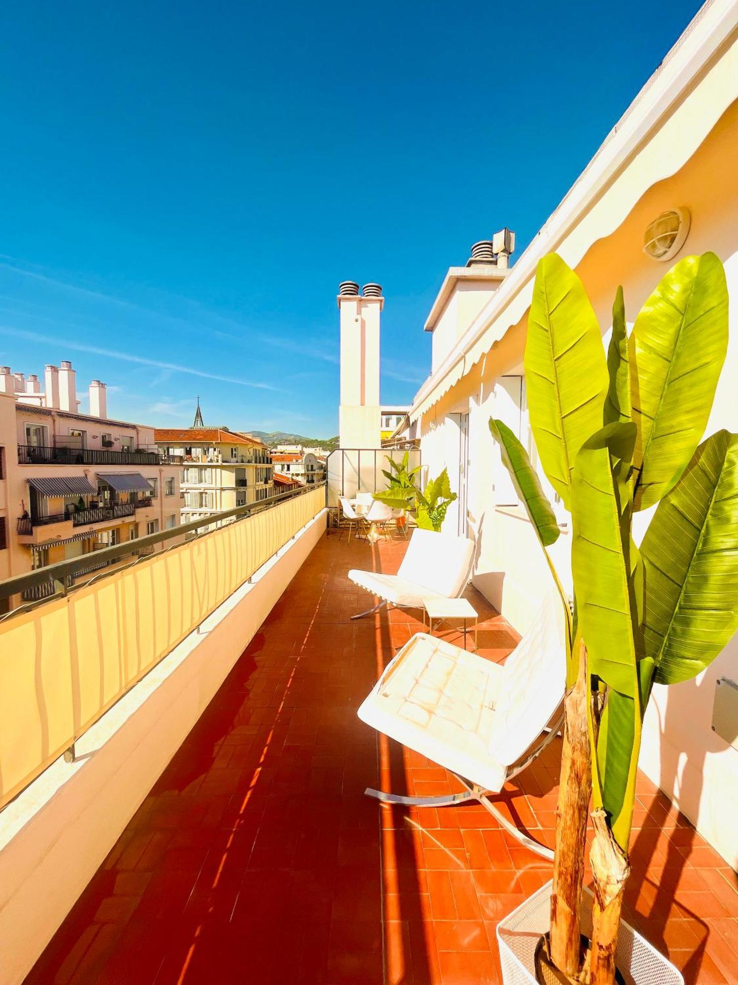 Lejlighed Penthouse With 360 Terraces Nice